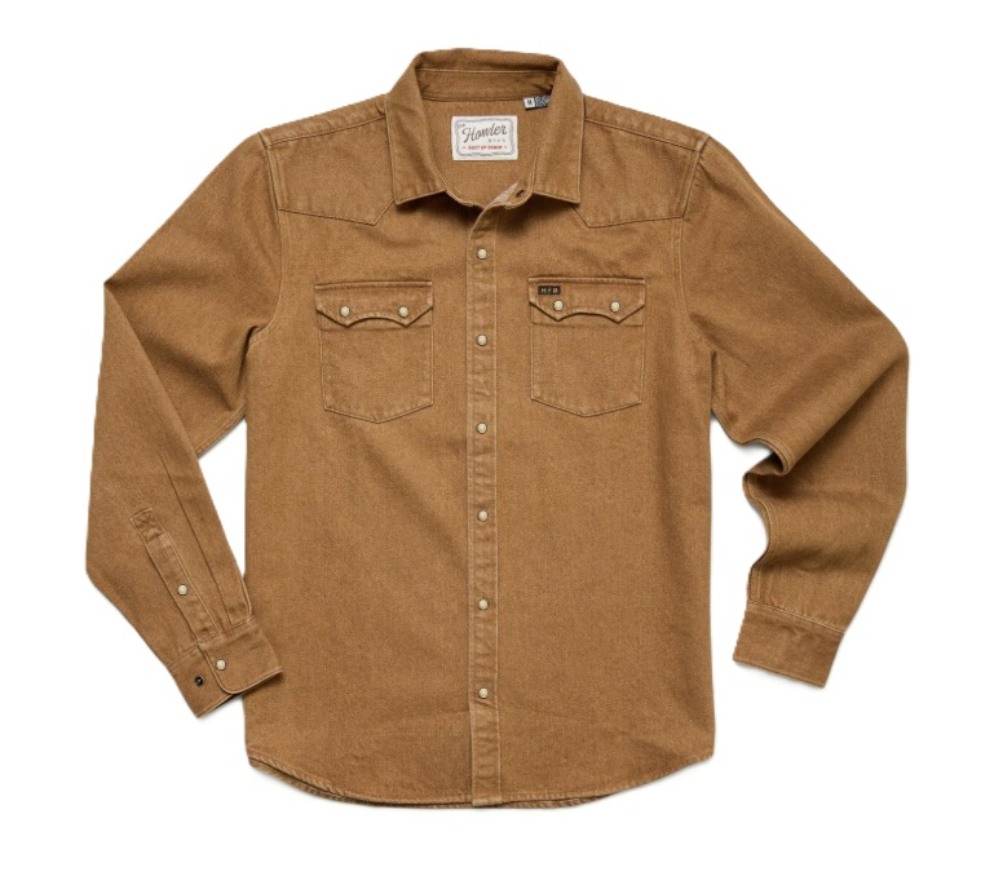 Howler Dust Up Denim Snapshirt
